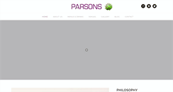 Desktop Screenshot of parsonscreativefood.co.uk
